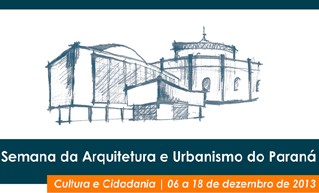 Logo Semana da Arquitetura e Urbanismo do Paraná