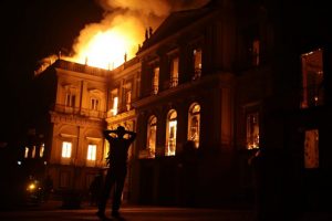 Museu Nacional em Chamas